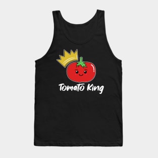 Tomato King - Funny Kawaii Tomato Tank Top